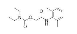 2-((2,6-Dimethylphenyl) amino)-2-oxoethyl diethylcarbamate للشوائب Leostesin مسحوق أبيض نقاء 97%