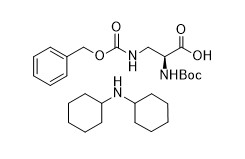 CAS No 65710-58-9 أحماض أمينية خاصة Boc Dap Z OH DCHA C28H45N3O6