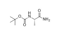 مشتقات الأحماض الأمينية Boc-Ala-NH2 CAS رقم 85642-13-3 لمشتقات الأحماض الأمينية مسحوق أبيض نقاء 98٪