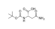 مشتقات الأحماض الأمينية Boc-Asn-OH CAS رقم 7536-55-2 لمشتقات الأحماض الأمينية مسحوق أبيض نقاء 99٪