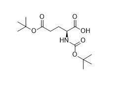 Boc Glu OtBu OH CAS No 13726-84-6 C14H25NO6 مسحوق أبيض نقاء 99٪