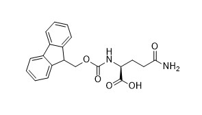 N-α-Fmoc-L- الجلوتامين CAS رقم 71989-20-3 لمشتقات الأحماض الأمينية مسحوق أبيض نقاء 98٪