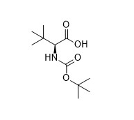 N Boc L Tert Leucine CAS رقم 62965-35-9 مسحوق أبيض نقاء 98٪