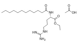 المضافات الغذائية الصحية CAS 92071-96-0 N Alpha Lauroyl Arginine Ethyl Ester Acetate