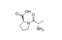 CAS 13485-59-1 H Ala Pro OH مسحوق أبيض نقاء 98٪ L Alanyl L Proline C8H14N2O3 بولي ببتيدات قصيرة السلسلة