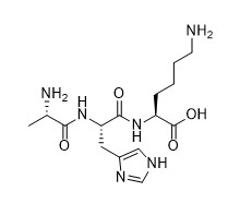H Ala His Lys OH Short Chain Polypeptides CAS No 126828-32-8 مسحوق أبيض 98٪