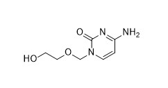 COA CAS 68724-12-9 المواد الكيميائية المخصصة 4 Amino 1 2 Hydroxyethoxy Methyl Pyrimidin 2 1H One